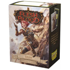 Dragon Shield Sleeves Limited Edition Matte Art Flesh And Blood Dash 100 Ct Compatible With Pokmon Magic The Gathering Ca