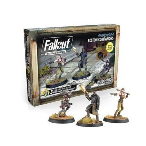 Modiphius Entertainment Fallout Wasteland Warfare Survivors Boston Companions Set