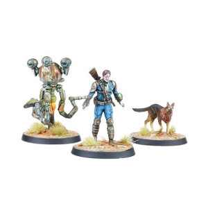 Modiphius Entertainment Fallout Wasteland Warfare Survivors: Heroes Of Sanctuary Hills Miniatures Set