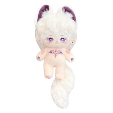 Niannyyhouse Rabbit Ears Boy Stuffed Body Tail 20Cm Plush Doll Wearable Clothing (1-With Skeleton)