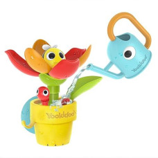 Yookidoo Toddler Baby Bath Toy (Ages 1-3) Pop-Up Bee Flower Sprinkler - Garden Adventure Set With Watering Can (Mold Free) Attach To Any Tub Or Shower Fun For Bath Time - Great For Boys,Girls,& Kids