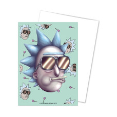 Rick Morty Cool Rick Brushed Art Sleeves Standard Size