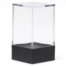 Plastic Display Box Figures Black Small