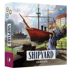 Rio Grande Games Shipyard 2Nd Edition Strategy Board Game 19Th Century Shipbuilding Economic Worker Placement Age 14 1