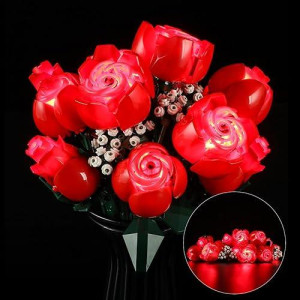 Lightailing Light For Lego- 10328 Bouquet Of Roses - Led Lighting Kit Compatible With Lego Building Blocks Model - Not Included The Model Set