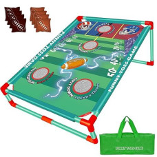 Bean Bag Toss Game For Kids, Outside Toys For 3 4 5 6 7 8+Years Old Boys And Girls, Outdoor Game For Kids, Ideal Birthday For 3-8 Years Old. Family Party Game Outdoor Activities