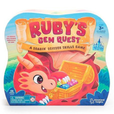 Educational Insights Ruby'S Gem Quest Scissor Skills Game - Preschool Board Games, Sorting Toys For Toddlers, Gift For Ages 3+