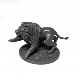 Bones Black Nemean Lion Miniature