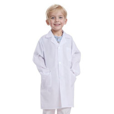 Mifengda Doctor Scientist Lab Coat For Kids Children Doctor Costume Dress Up Coat For Boys Girls Halloween Costume Role Play