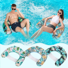 Oksuwater 3 Pack Pool Floats Pool Floats Adult Inflatable Pool Float Chairs Fun Floaties Nonstick With Two Cup Holders P