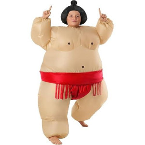 Morph Red Sumo Wrestler Inflatable Costume For Kids Inflatable Costume Sumo Wrestling Suit For Kids Halloween Costume Kids