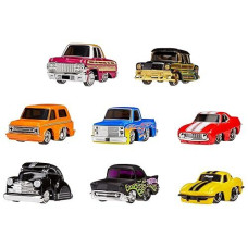 Cartuned Series 1-8 Pack, Diecast Vehicle, Ages 6+ Years