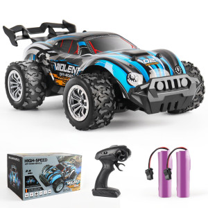 Bemiton Toy Gift For Boys Ages 5-7, 6-8, 9, 10, 11, 12 Year Old - High-Speed Remote Control Car, 1:18 Scale Race Vehicle, 20+ Km/H, Best Birthday Gift For Kids