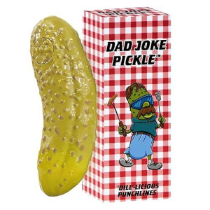 DR DINGUS Dad Joke Pickle Button - 100+ Jokes Gift