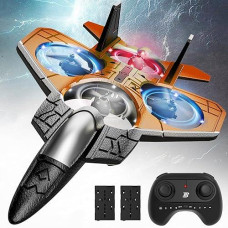 Bezgar Rc Fighter Airplane丨Mini Drone Remote Control Jet Plane Stunt Drone For Adults & Kids Toy With Light Gift For Kids Beginner