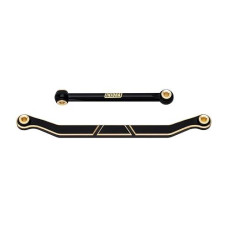 Injora 11G Black Coating Brass Steering Link For 1/18 Rc Crawler Redcat Ascent-18