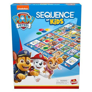 Paw Patrol Sequence For Kids | Easy To Play Matching Game Of 4-In-A-Row Featuring Paw Patrol Characters | 2-4 Players, Ages 3+