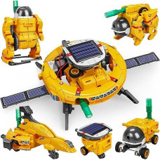 Stem 6-In-1 Education Solar Power Robots Toys For Boys,Science Kit For Kids Age 8-12, Education Toys, Great Gift For Boys And Girls For 8 9 10 11 12 Years Old