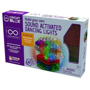 Circuit Blox™ Sound Activated Dancing Lights Student Set - E-Blox®