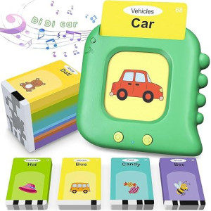 Talking Flash Cards,Kids Toddler Flash Cards With 240 Sight Words,Montessori Toys,Autism Sensory Toys,Speech Therapy Toys,Learning Educational Toys Gifts For Age 1 2 3 4 5 Years Old Boys And Girls