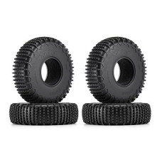 Injora 1.9" Xhx Pin Tires - S5 122 * 36Mm Wheel Tires For Scx10 Trx4 1/10 Rc Crawler Car Upgrade