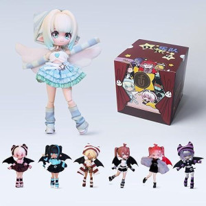 Xidondon Bjd Doll Action Figure Band Series Blind Box Figures, Random Design Box Toys, Collectible Toy Set (Whole Set)