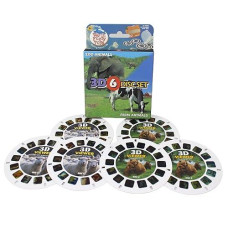 Warm Fuzzy Toys Farm And Zoo Reels For Viewfinder - Viewfinder Reels For Kids & Adults, Classic Toys, 3D Reel, Retro Toys, Contains 6 Slide With 42 High Definition 3D Images