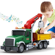 Springflower Truck Toy For Boy Toddlers, Large Garbage Sorting Truck Toy For 3 4 5 6 7 Old Kids,Truck Vehicle Toy With Garbage Can & Light Sound, Birthday Gifts For For Boys & Girls