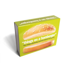 Things on a Hamburger Word game The category guessing, Pyramid Inspired card game with Simple to Play Rules Super Fun for The Whole Family game Night Just got More Hilarious