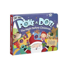 Melissa & Doug childrens Book - Poke-a-Dot:The Night Before christmas (Board Book with Buttons to Pop)