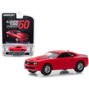 2012 chevrolet cOPO camaro cOPO Turns 50 Red Anniversary collection Series 8 164 Diecast Model car by greenlight