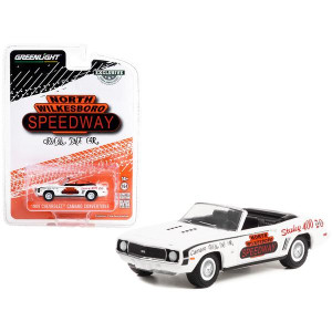 1969 chevrolet camaro convertible North Wilkesboro Speedway Official Pace car (North carolina) Hobby Exclusive Series 164 Diecast Model car by greenlight