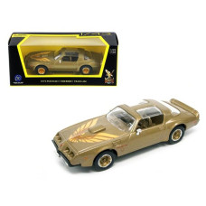 1979 Pontiac Firebird TA Trans Am gold 143 Diecast Model car by Road Signature