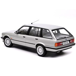 1991 BMW 325i Touring Silver Metallic 118 Diecast Model car by Norev