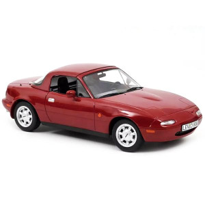 1989 Mazda MX-5 convertible Red 118 Diecast Model car by Norev