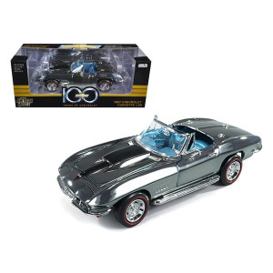 1967 chevrolet corvette L88 chrome 100th Years Of chevrolet centennial Edition Limited Edition 1 of 750 Produced Worldwide Limited Edition 1 of 750 Produced Worldwide 118 Diecast Model car by Autoworld