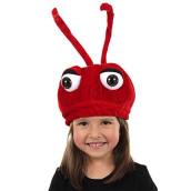 Kids Ant Plush Hat Standard Red