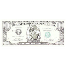 Set of 10 Bills-Traditional Million Dollar Bill by Novelties Wholesale