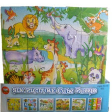 Forever Toys Six Picture cube Puzzle