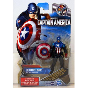 captain America The First Avenger comic Series Action Figure - Heroic Age captain America