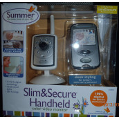 Slim&secure Handheld color Video Monitor - Silver