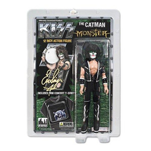 KISS 12 Inch Action Figure Doll Series 4 Monster - Eric Singer Peter criss catman