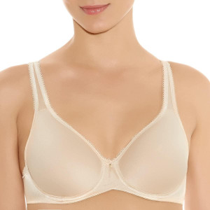 Wacoal Womens Plus-Size Basic Beauty contour Spacer Bra, Naturally Nude, 40DD