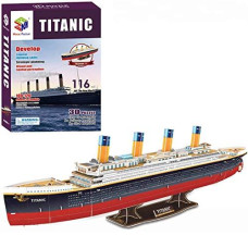 RMS Titanic 3D Puzzle, 113 Pieces