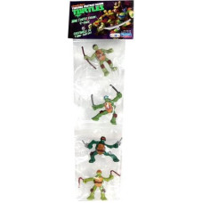Teenage Mutant Ninja Turtles Exclusive Mini Figure 4-Pack Michelangelo, Donatello, Raphael & Leonardo