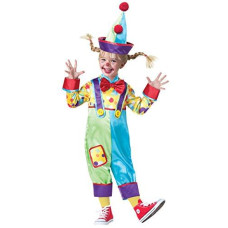 Incharacter Babys clown costume, Multi, 3T