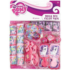 48 Pcs My Little Pony Birthday Party Favor Pack Prizes Pinata Bag Fillers Supply