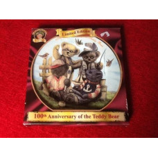 Limited Edition 100th Anniversary of the Teddy Bear Plate