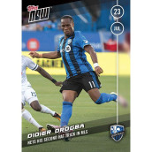 MLS Montreal Impact Didier Drogba 8 Topps NOW Trading card