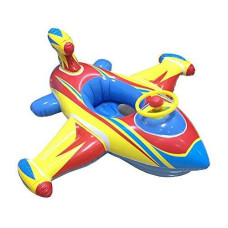 HSOMiD Inflatable Airplane Baby Kids Toddler Infant Swimming Float Seat Boat Pool Ring (D Type)